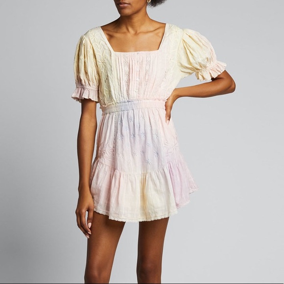 LoveShackFancy Dresses & Skirts - LoveShackFancy Tomasina Dress Multi Toe Dye Medium